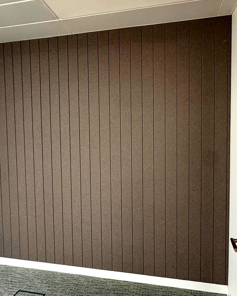 Fluted wall panelling, completed by ADD Construction